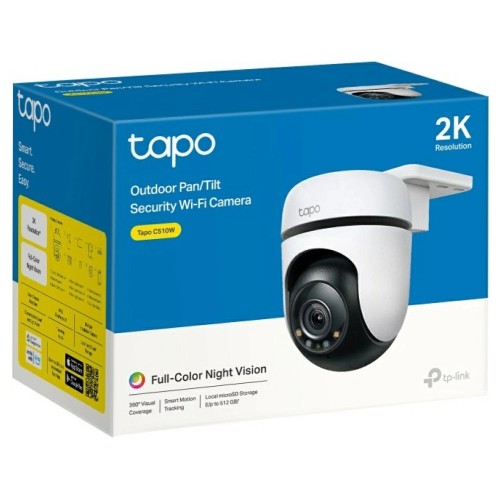 WIRELESS SECURITY COLOR CAMERA  TAPO C510w V1 WHITE FHD IP65 ΕΞΩΤΕΡΙΚΟΥ ΧΩΡΟΥ